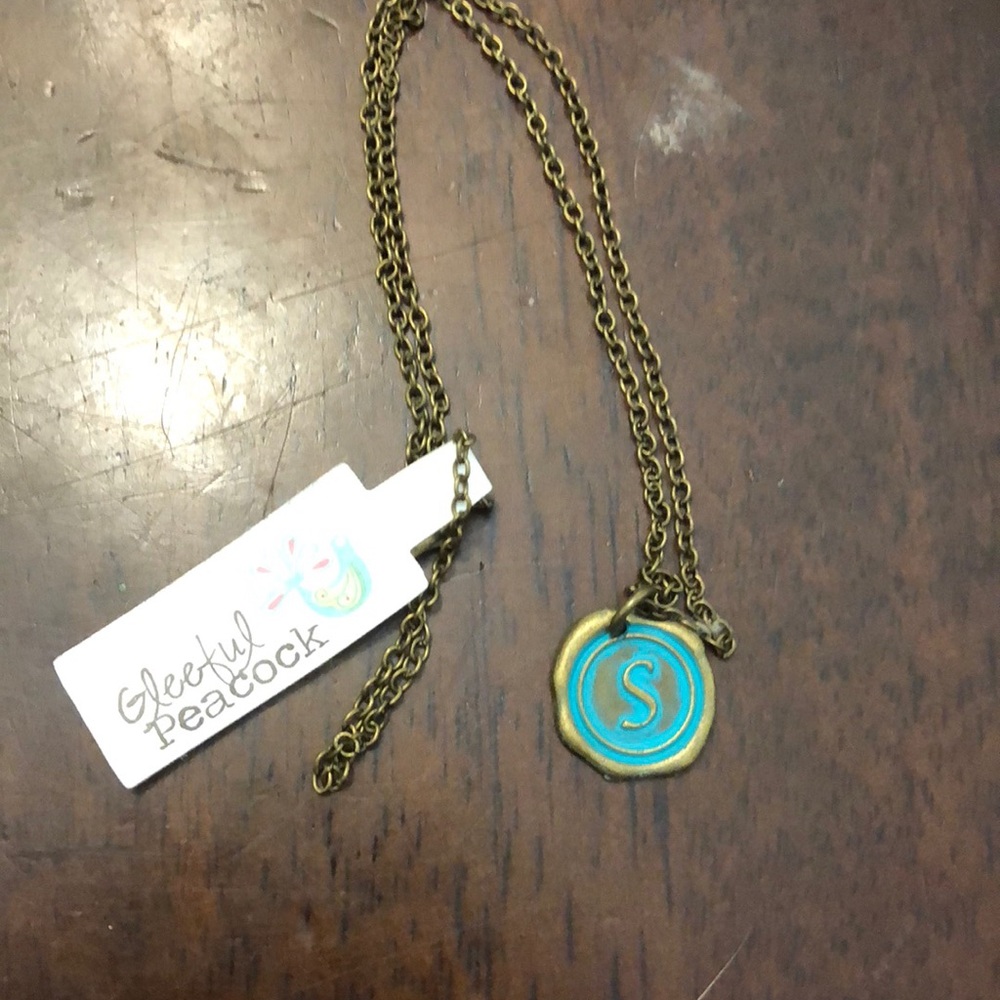 Brand new S necklace